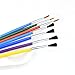 BTNOW 15 Pieces Art Paint Brushes Set Kid Starter Kit One Color Palette Acrylic, Oil, Watercolors