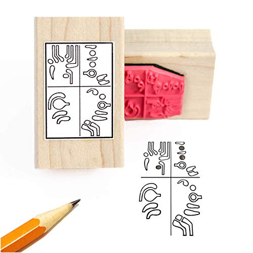 Bassoon Fingering Rubber Stamp - Thumbnail 3