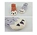 Julvie Anti-Slip Thick Winter Socks(2 Pairs) for Baby 0-4yrs with Claws Print