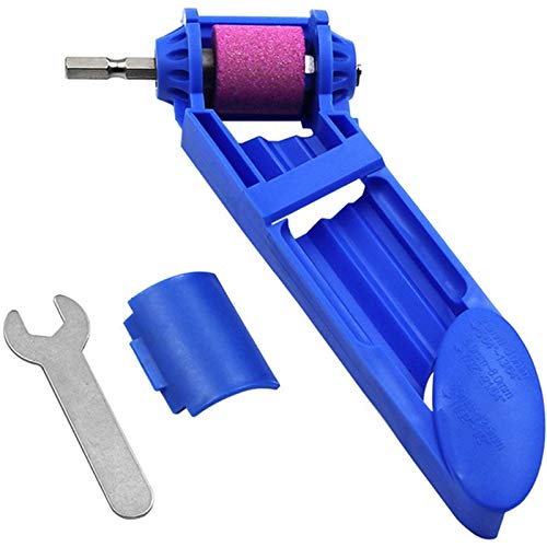 Frentaly Portable Drill Bit Sharpener – Compact Tool With Corundum Grinding Wheel For Home & Shop