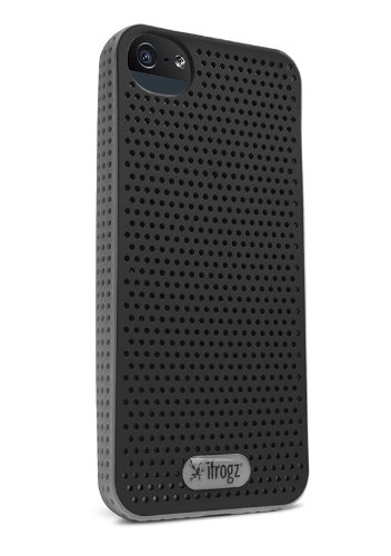 iFrogz Breeze Case for iPhone 5 - Retail Packaging - Black/Silver