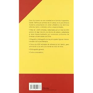 DICCIONARIO DE PSICOTERAPIA