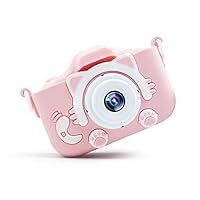 Joytrip Kids Camera for Girls Gifts 20MP 2.0 Inches Screen Kids Selfie Digital Camera Mini Child Video Camera Camcorder for 6+ Kids with Soft Silicone Case
