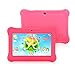 iRULU BabyPad Y1 7 Inch Android Tablet for Kids, with Games, Dual Cameras, Wi-Fi, Google Play Store, Children World, 1024600 HD Resolution, 1GB RAM, 8GB Nand Flash (Pink)