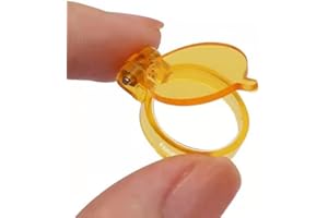 VIBURISH Dental Head Lamp Filter Special Light Shield with a Diameter of 16mm Suitable for 3W/5W LED Head Lamps