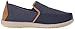 Crocs Men's Santa Cruz Deluxe Slip-On M Slip-On Loafer, Navy/Cobblestone, 10 M US