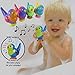 sdazz Bird Whistle Baby Bath Toy | Kids Music Instrumental Bath Toy Baby Educational Toys for Birthday Party Favors Adorable Easter Gift Preschool Reward,Upgrade Version(4 Pack)