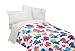 Universal ML8198 Fluffy The Unicorn Fluffy Rainbows Twin/Full Comforter