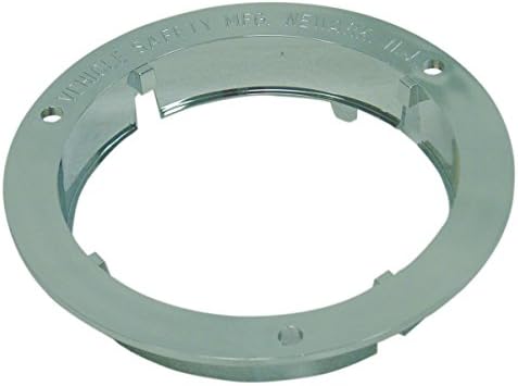 Barjan 049BP9132C 4 in. Chrome Locking Flange - Carded