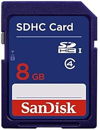 SanDisk SDSDB-8192-A11 tarjeta de memoria SDHC clase 2 de 8GB, Negro