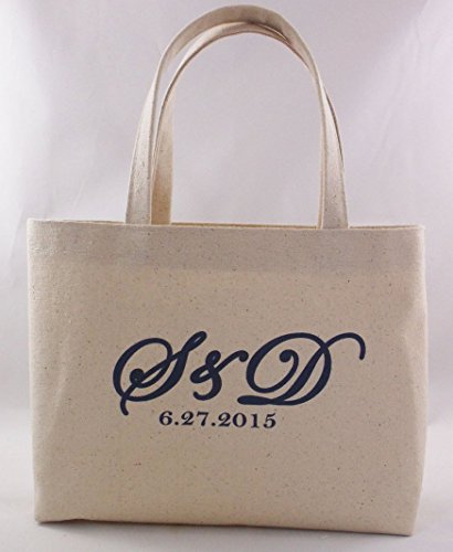 Amazon Small Custom Tote Bags Set Of WELCOME BAG Mini Tote Wedding