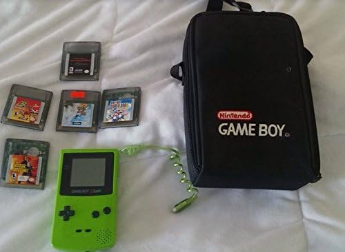 Amazon Com Gameboy Color Package Includes Lime Green Gameboy