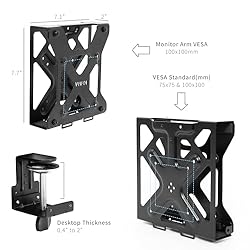 VIVO Behind Monitor VESA Mount Designed for Dell