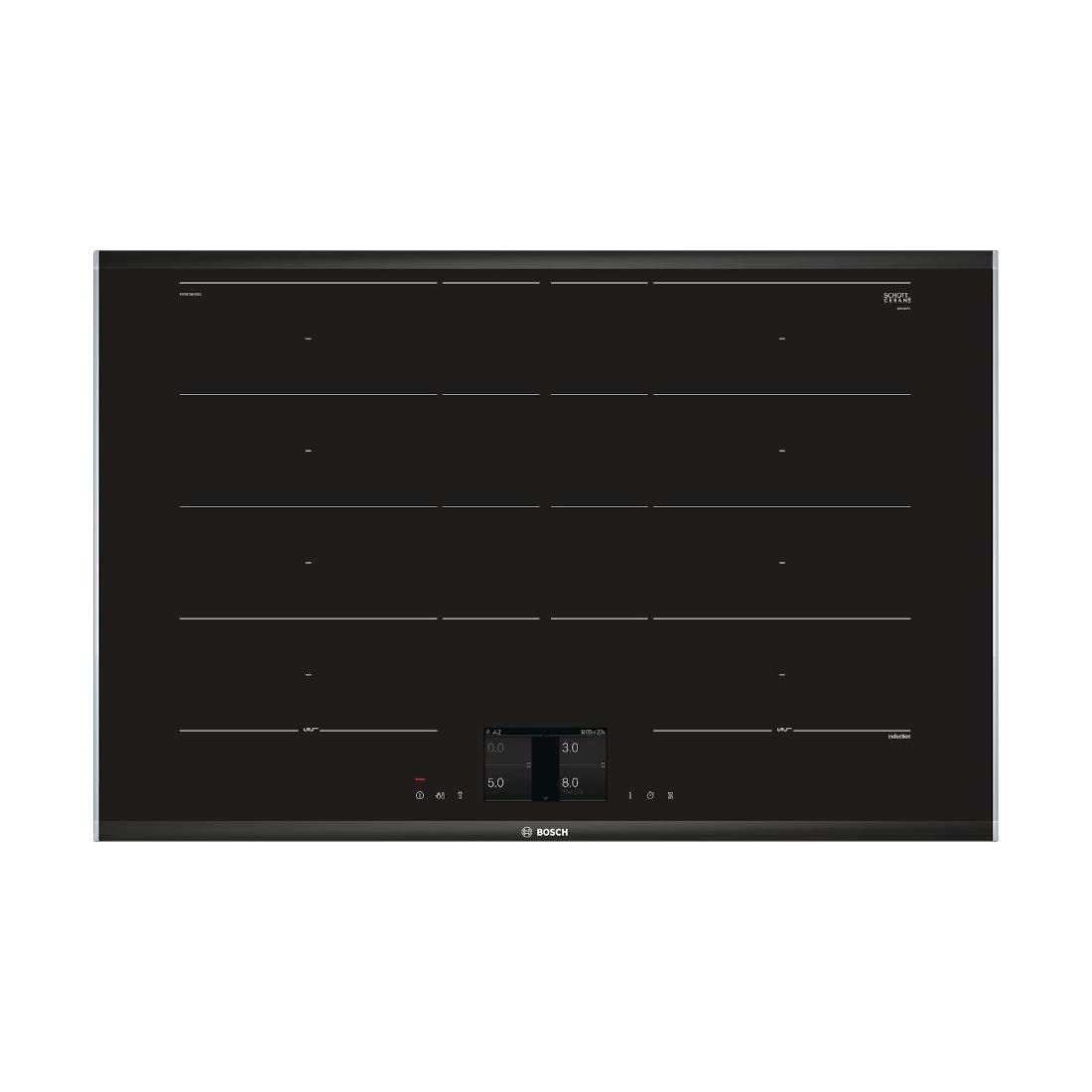 Bosch 8 Series PXY875KW1E Integrated with Hob (Built-in, with Induction Hob, Glass and Ceramic, Black, 400 x 230 mm, TFT)