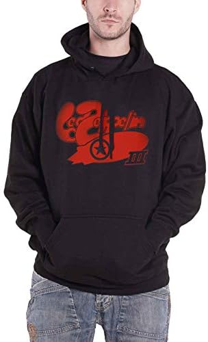 Led Zeppelin Hoodie Lz Iii Bubble Logo Official Mens Black Pullover