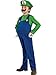 Super Mario Brothers, Deluxe Luigi Costume, Small