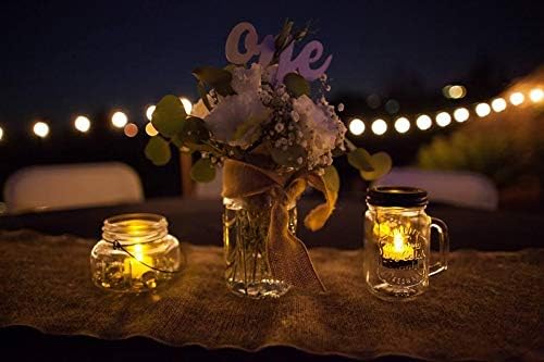 Homemory 24 Pack Warm Yellow Battery LED Tea Lights, Lasts 3X Longer, 200Hours, Flameless Flickering Tealight Candle - Image 5
