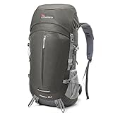 Mountaintop 50L Hiking Backpack Backpacking Trekking Bag with Rain Cover YKK buckle-5818III
