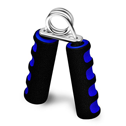 UPC 635510457121, Hand Grip Strengthener, Finger Gripper, Hand Grippers, Quickly Increase Hand Wrist Finger Forearm Strength, Perfect for Musicians Athletes and Hand Rehabilitation Exercising (Blue)