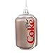 Coca-Cola Kurt Adler 3.875-Inch Glass Diet Coke Can Ornament