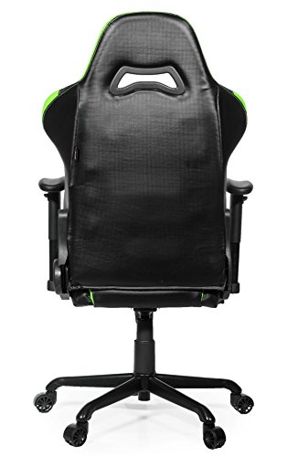 Arozzi Torretta Series Gaming Racing Style Swivel Chair, Green