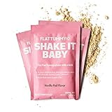 Flat Tummy Tea Shake 2 Week Meal Replacement Pack with Clinically Studied Garcinia Cambogia, Vanilla