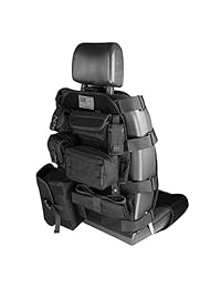 Funda de asiento con 5 bolsas para 2007 ~ 2017 Jeep Wrangler, Negro