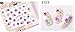 Warm Girl 20pcs Color 3D Flower Design Nail Sticker Decal DIY Nail Art Decoration Kit
