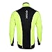 ARSUXEO Winter Thermal Fleece Cycling Jacket Windproof 14D Green Size XX-Large
