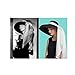 Utopiat High-End Audrey Style Black Wool Hat W/Silk Scarf Inspired by BAT's