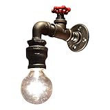 Industrial Faucet Sconce