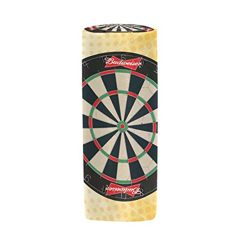 LORVIES Dartboard Pencil Case Cylinder Shape Pen Stationery Pouch Bag Cosmetic Makeup Bag - Thumbnail 2