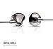 Vogek In-Ear Earbuds Headphones with Microphone Noise Cancelling Stereo Wired Earphones With Remote Control for Apple iPhone and Samsung Android Phone and More