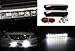 White LED with 8 LED Daytime Running Lights Set