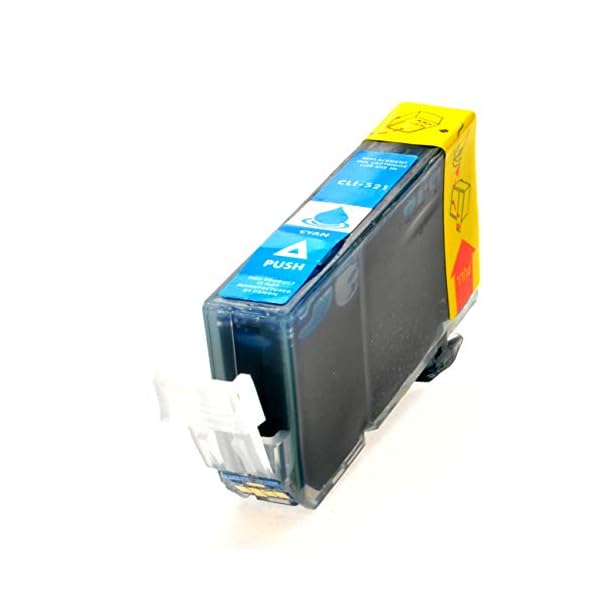 20er Set Druckerpatronen incl. Chips für Canon PIXMA 20ml & farbig 10ml, kompatibel zu PGI-520bk / CLI-521bk / CLI-521c / CLI-521m / CLI-521y – Bild 5