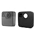 First2savvv Silicone Rubber Protective Housing Case Cover for GoPro Fusion Action Camera with lens cover + Cleaning cloth GO-FUSION-GJ-01