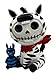 Atlantic Collectibles Furry Bones Safari Zebra Horse Costume Skeleton Monster Collectible Figurine 3