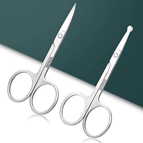 Small Facial Hair Grooming Scissors Eyebrow Eyelash Nose Scissors