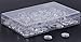 Shapenty 12MM Clear Round Glass Cabochons Dome Tiles for DIY Craft Photo Charms, Cameo Pendants, Rings, Necklace and Jewelry Making, 120PCS