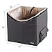 Petsfit Dog/Cat Booster Seat with Pockets, small dog car seat for Cars, Trucks and SUVs (Small, Dark Brown)
