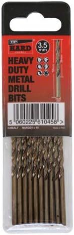 TTP HARD3.5mm Drill Bit for Metal | Pack of 10 | 5% Cobalt