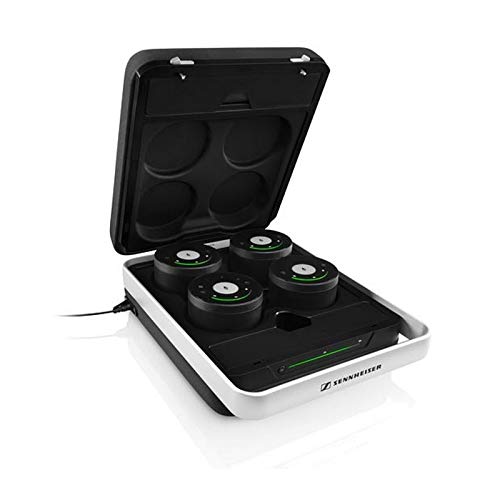 Sennheiser TC-W Set Case US | 24 Participants Bluetooth 4.2 USB 3.5mm Jack Connection Wireless Audio Conference Set (Certified Refurbished)