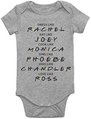 LivingTees Friends Baby Bodysuit