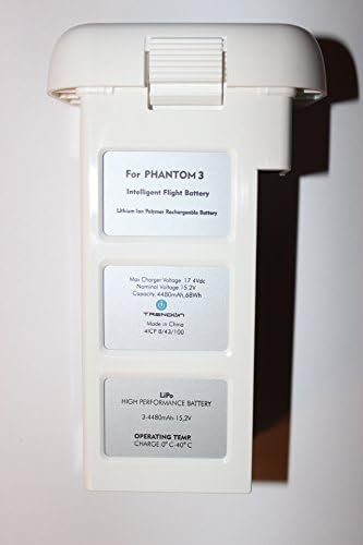 TrendON Intelligent Battery for DJI Phantom 3 Drones (White)