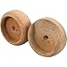Slide-Co 161898 Closet Pole sockets, Hardwood, Fits 1-3/8 In. pole (1 Set)