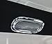u-Box Chrome Roof Reading Light Cover Trim for 2011-2016 Jeep Wrangler 4-Door - Set