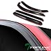 IN-CHANNEL SUN/RAIN VENT SHADE DEFLECTORS WINDOW VISORS 05-15 TACOMA DOUBLE CAB