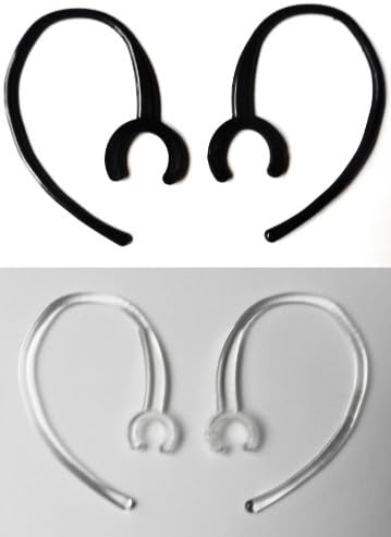 USA Made Bluetooth Ear Hook Loop Clip Repair Kit Universal Small and Large Clamp Replacement Fits 90% of Headsets: Motorola, Lg, Samsung, Jabra, Plantronics, Ps3 and Many Others