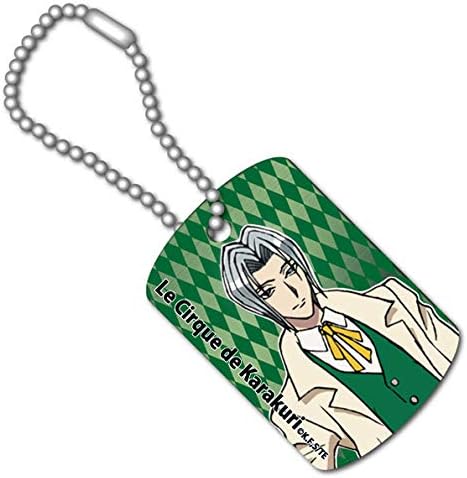 Amazon からくりサーカス ギイ クリストフ レッシュ メタルアートドッグタグ アニメ 萌えグッズ 通販
