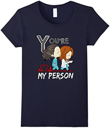 Women's My Mom Is My Person Anatomy Shirt XL Navy